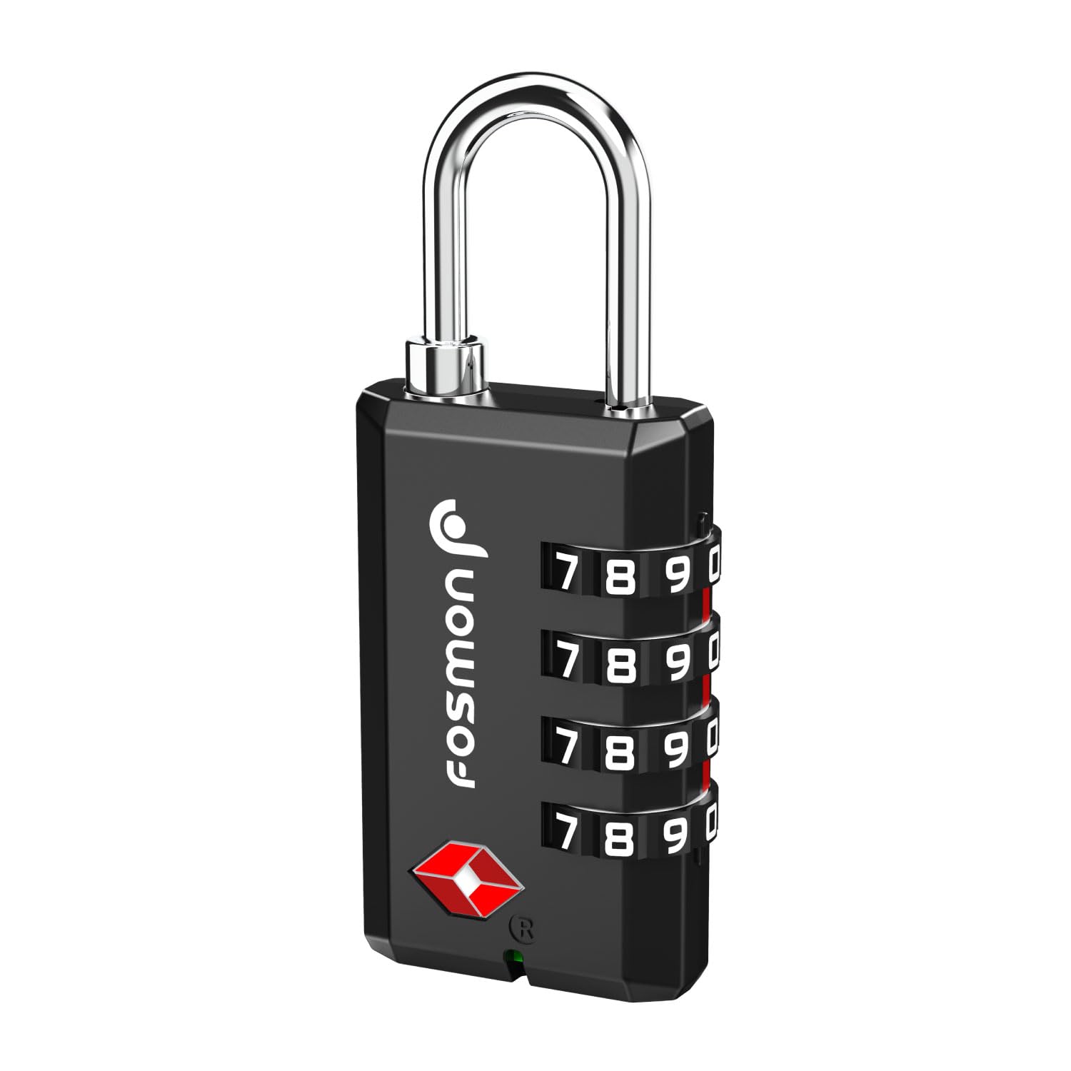 【送料無料】Fosmon (1個セット) TSAロック認定 4桁ダイヤルロック 南京錠の鍵 海外旅行荷物スーツケー..