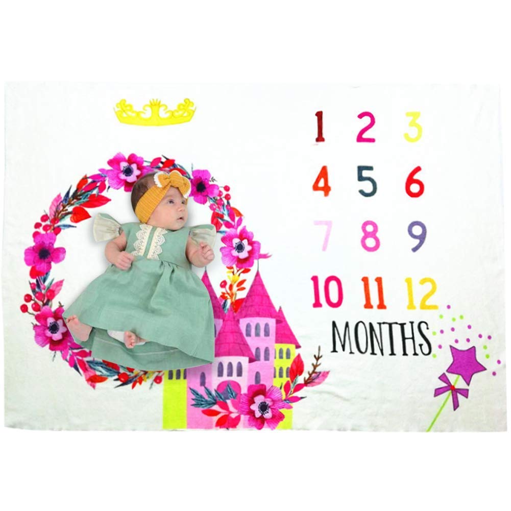 【送料無料】IKENOKOI ベビー撮影毛布ベビーシーツ新生児写真撮影百日記念出産祝い柔らかいかわいい（..