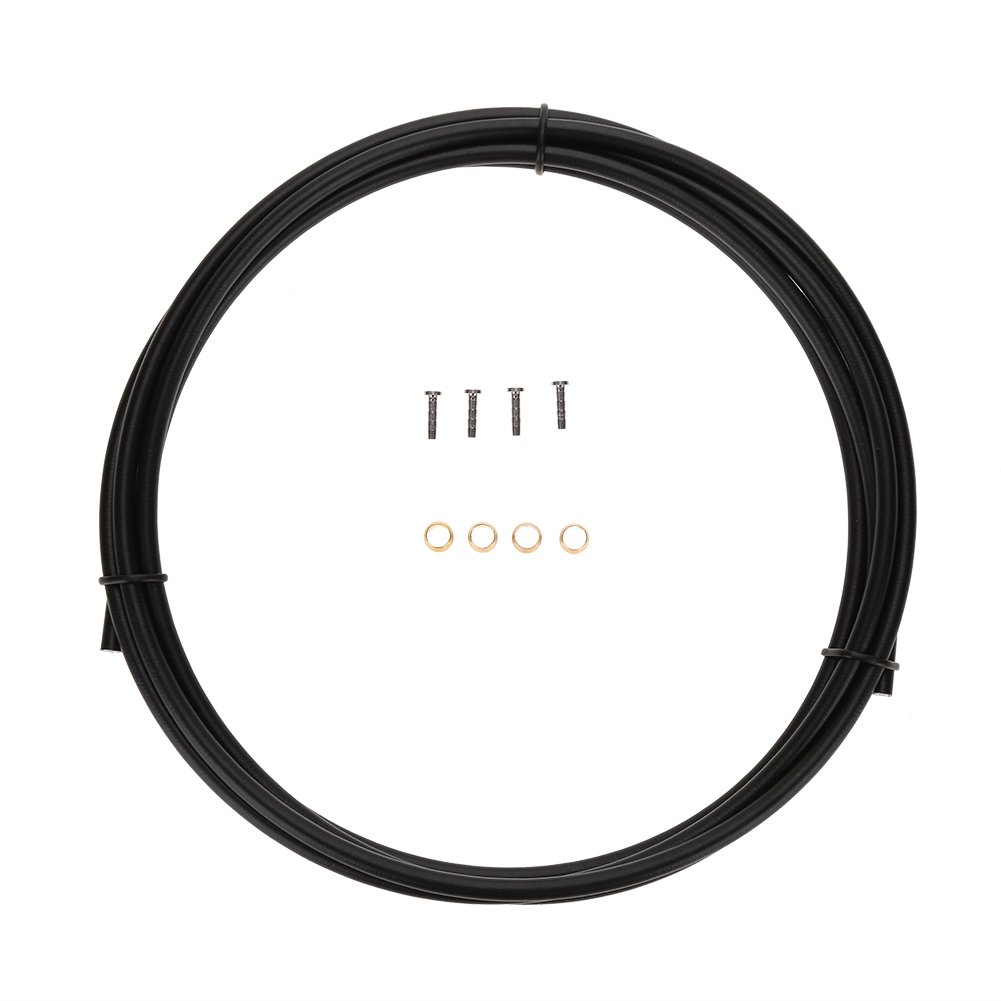 【送料無料】Alomejor シマノ用 油圧 ブレーキホース ブレーキオイルパイプ コネクターインサートセッ..