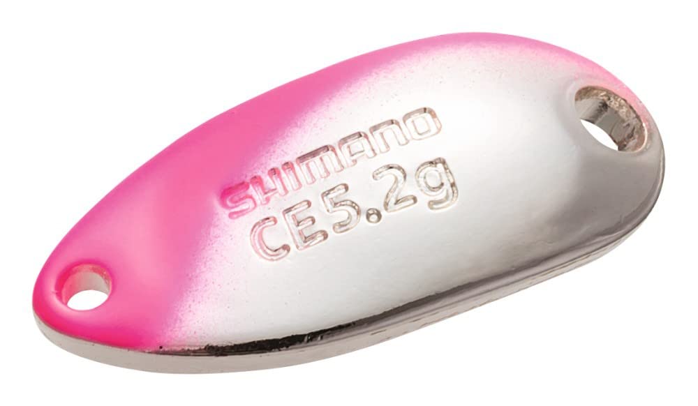 【送料無料】シマノ(SHIMANO) スプーン カーディフ ロールスイマー プレミアムメッキ 3.5g TR-M35R 75T ピンクシルバー