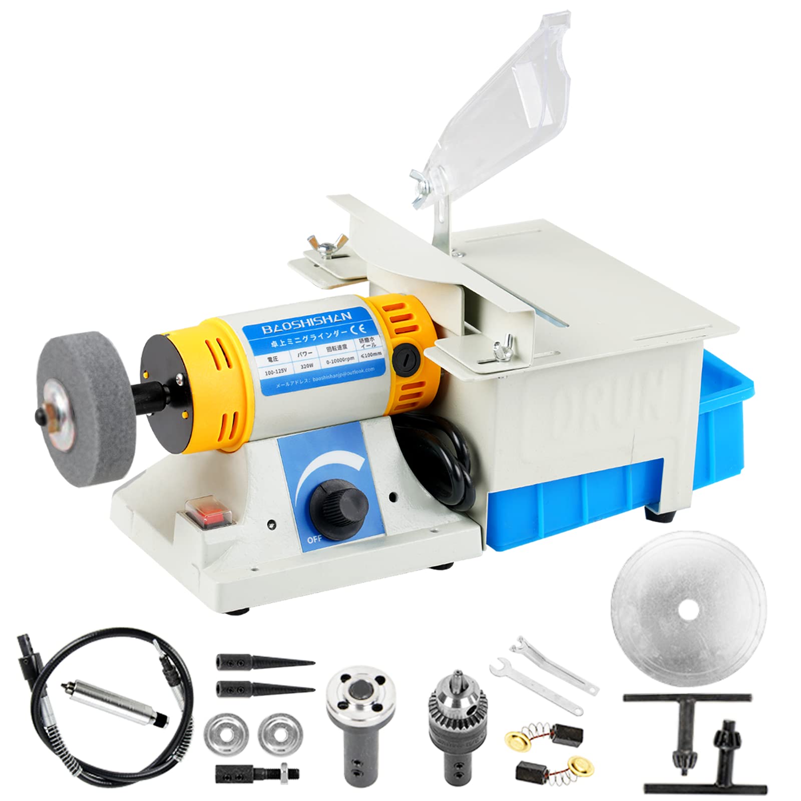 【送料無料】BAOSHISHANミニテーブルソー 丸鋸盤 切断機カッター 卓上丸鋸盤 TM-2ミニ多機能小型卓上丸..