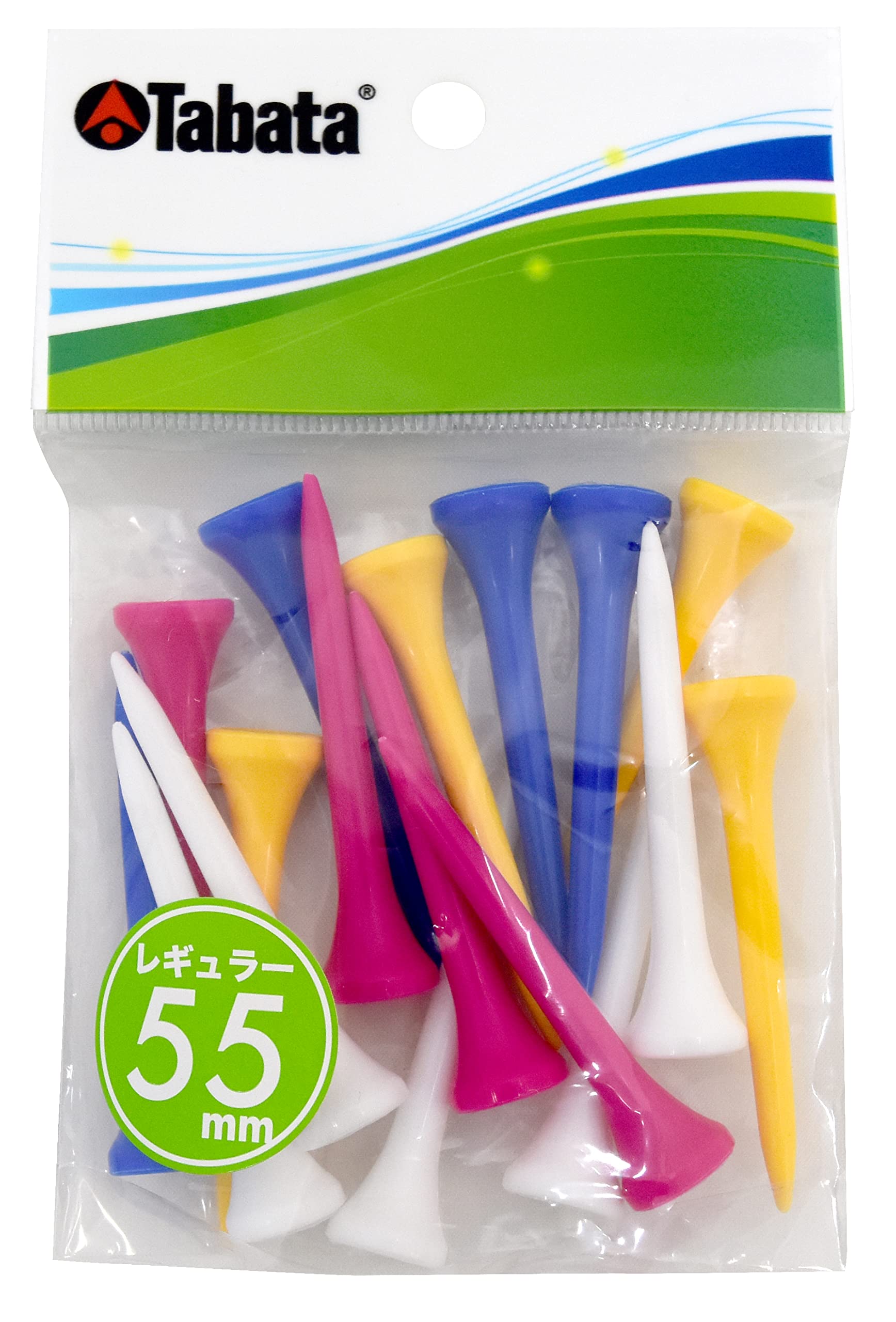 【送料無料】Tabata(タバタ) ゴルフ プラスリム レギュラーティー 55mm プラスチックティー レギュラーティー ショート 17本入 GV1418 R ...