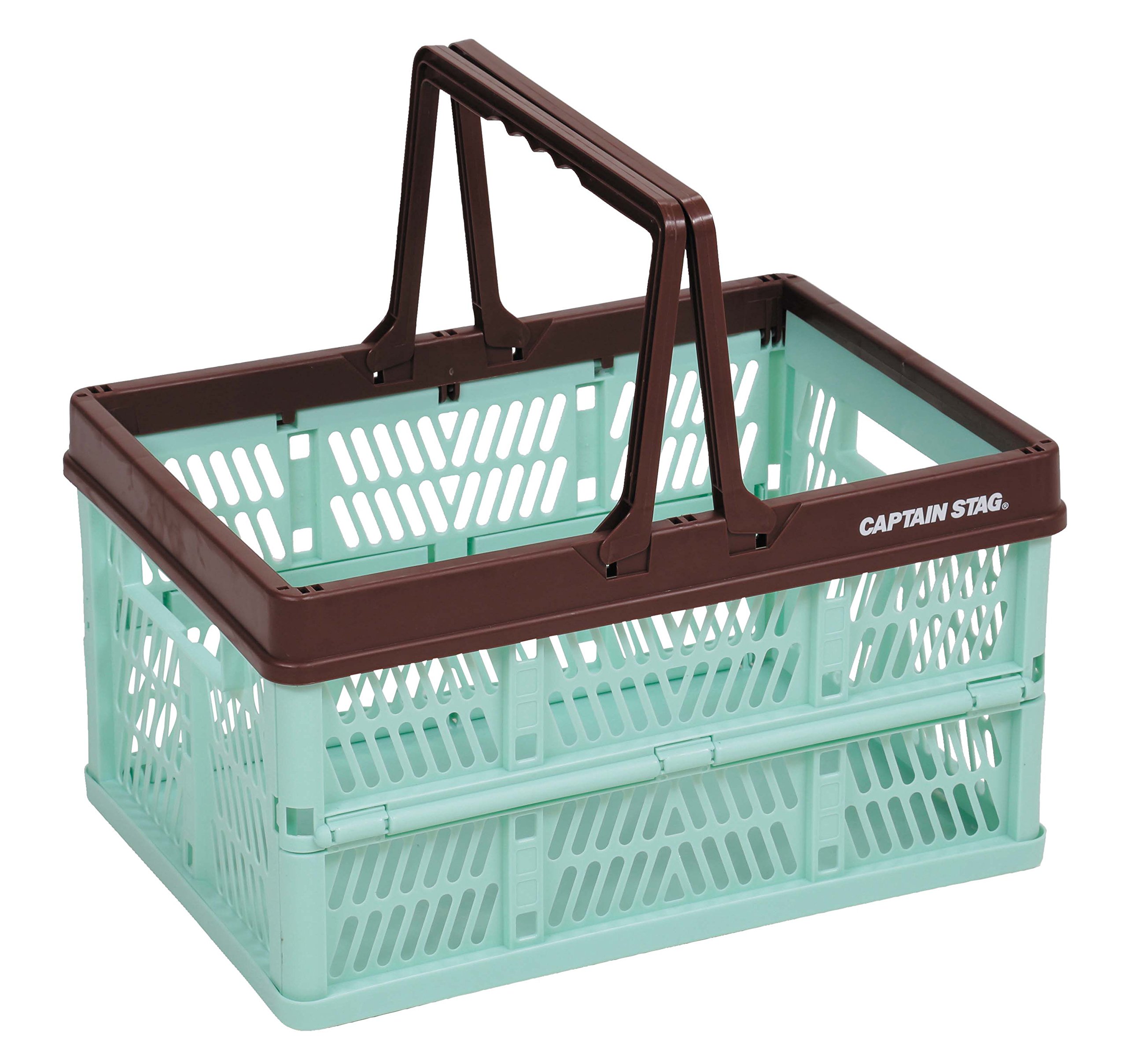 【送料無料】キャプテンスタッグ(CAPTAIN STAG) 折りたたみ コンテナ カゴ フォールディング ハンディ ..