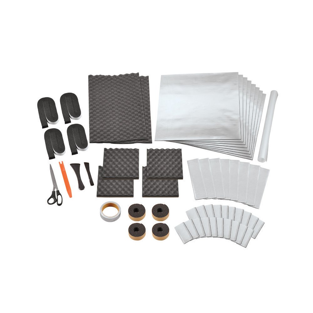 【送料無料】【限定】エーモン(amon) 音楽計画 デッドニングキット ドア4枚用 4802 アルミテープ・ロングはさみ同梱モデル