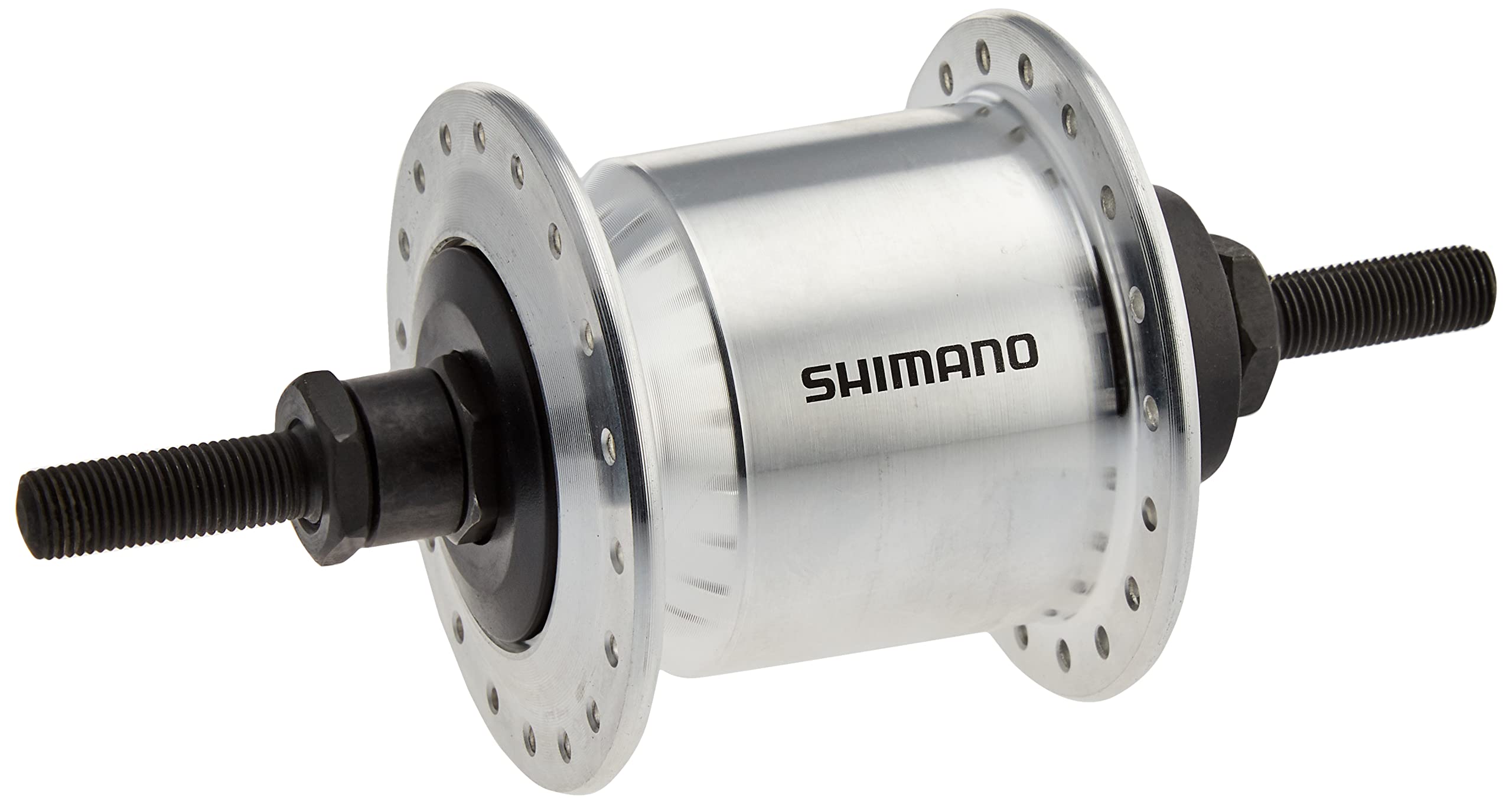 【送料無料】シマノ(SHIMANO) ハブダイナモ DH-C2100 シルバー 36H ナットタイプ ...