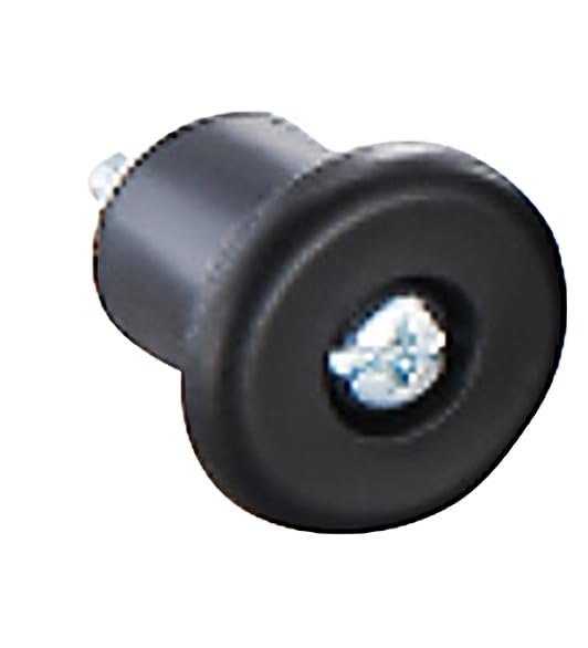 【送料無料】ブリヂストン(BRIDGESTONE) グリップエンド （鉄ハンドル用） BL（ブラック ...