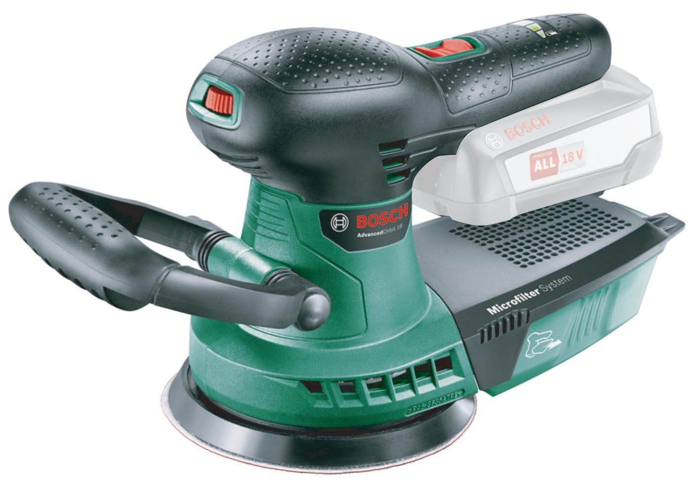 【送料無料】ボッシュ(BOSCH) 18V コードレス吸じんランダムアクションサンダー (本体のみ、 ...