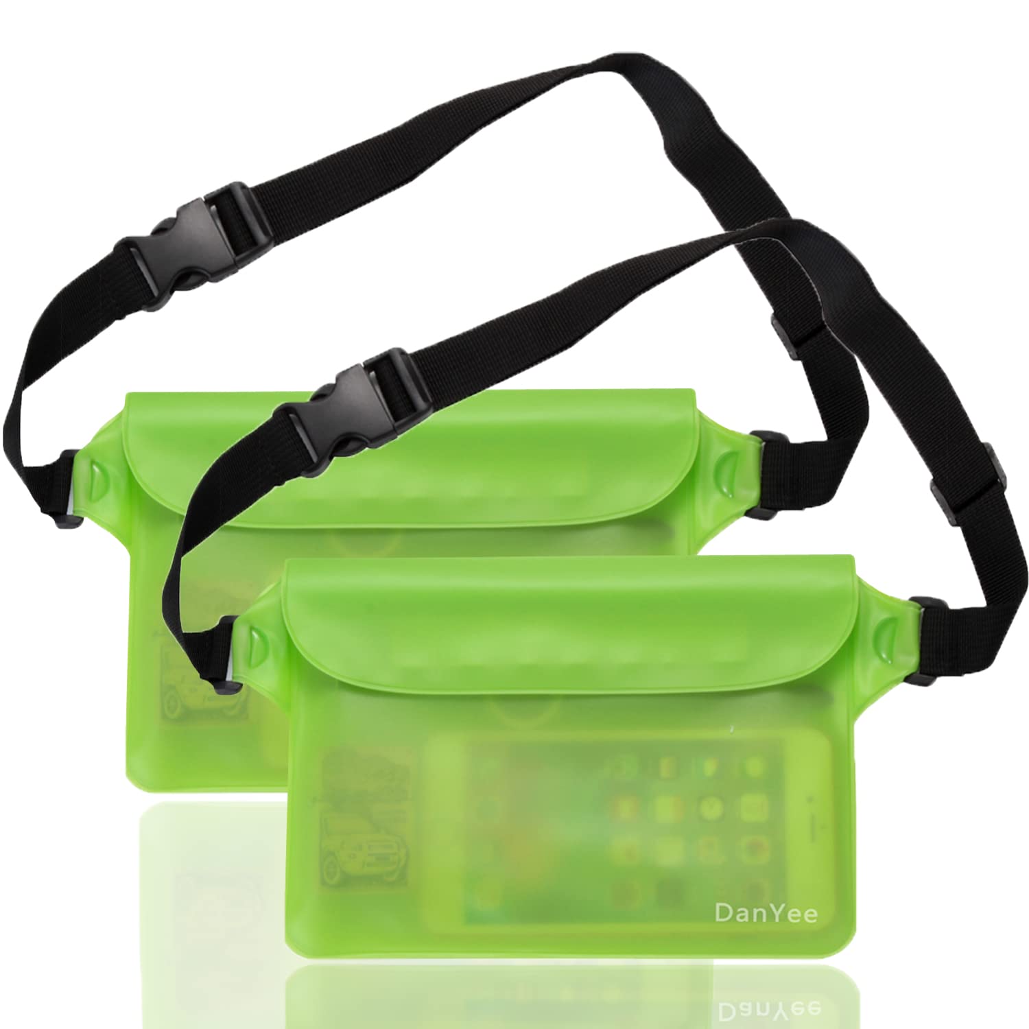 【送料無料】DanYee 防水ポーチ 完全防水ケース 【2個セット】 IPX8取得済み 3重チャック ...