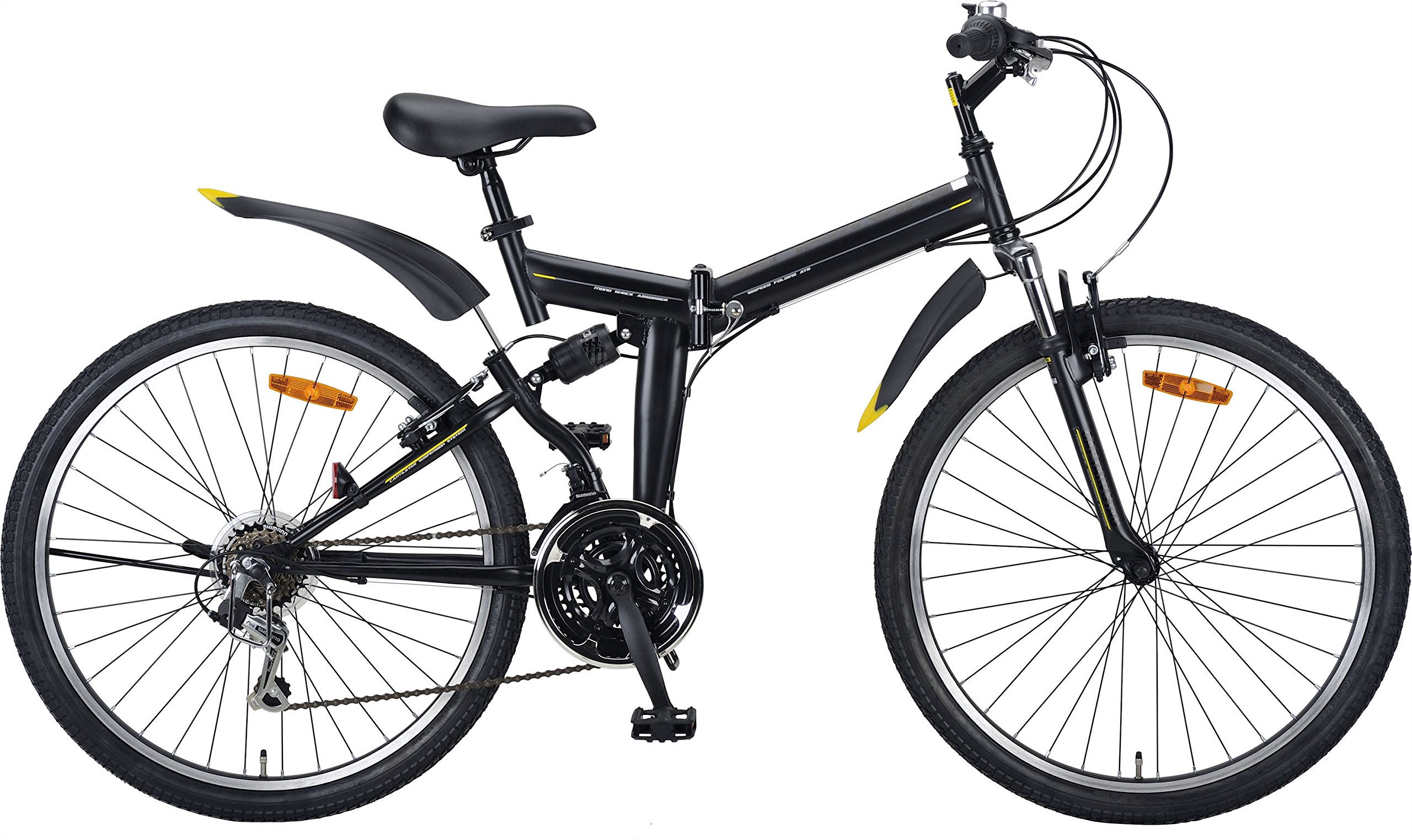 【送料無料】キャプテンスタッグ(CAPTAIN STAG) ファルシオンFDB2618 マットブラック マウンテンバイク [ SHIMANO18段変速 前後サスペンション ] YG-266