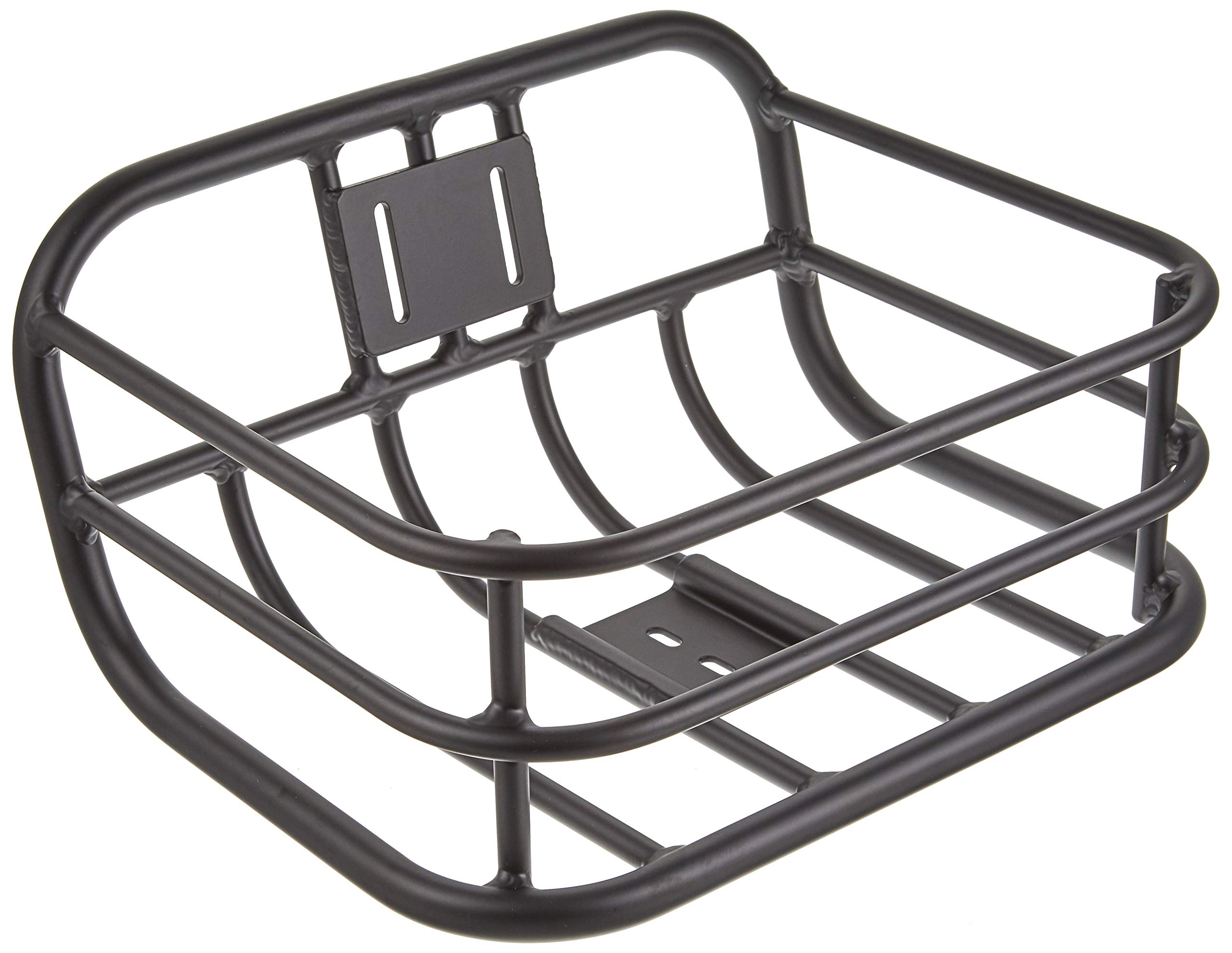 【送料無料】ブリヂストン(BRIDGESTONE) オルディナ、シルヴァ、HYDEE.2用アルミパイプバスケット BL（ブラック） BK-ALP P5561 F761305BL