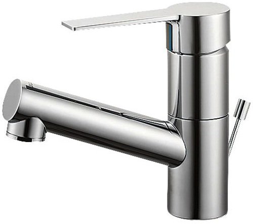 【送料無料】SANEI 洗面用 シングルワンホール混合栓 泡沫吐水 ポップアップ用 K475PJV- ...