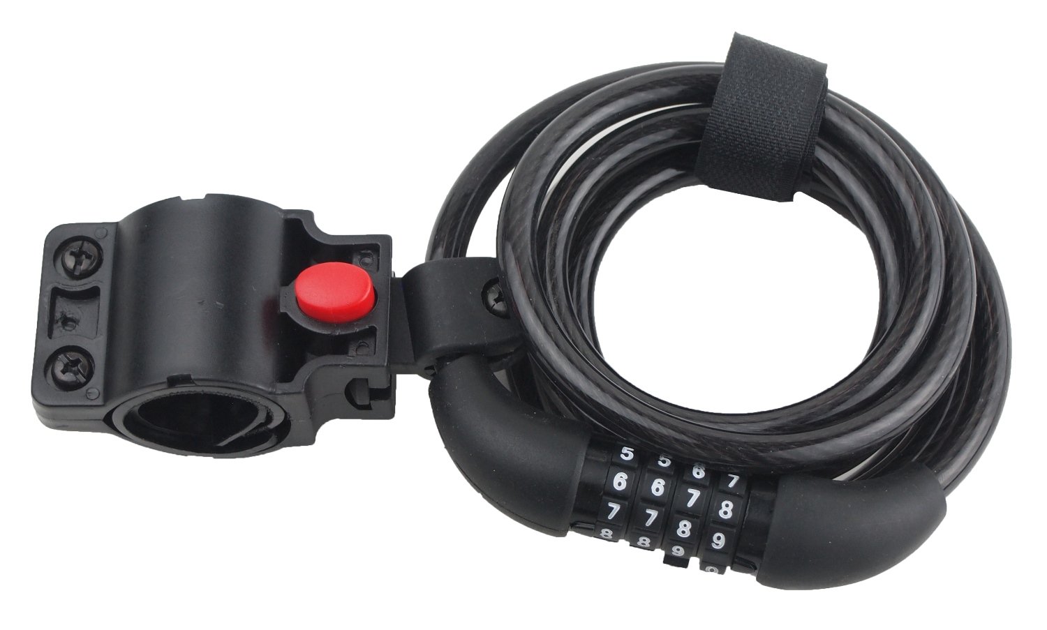 【送料無料】キャプテンスタッグ(CAPTAIN STAG) オッフル ダイヤル式ワイヤー錠180 可 ...