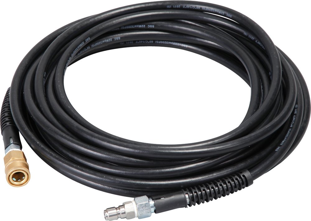 【送料無料】工進(KOSHIN) JCE-1408UDX/1510UK用 延長ホース 10m PA-262 ワンタッチ式 ゴムホース ブラ..