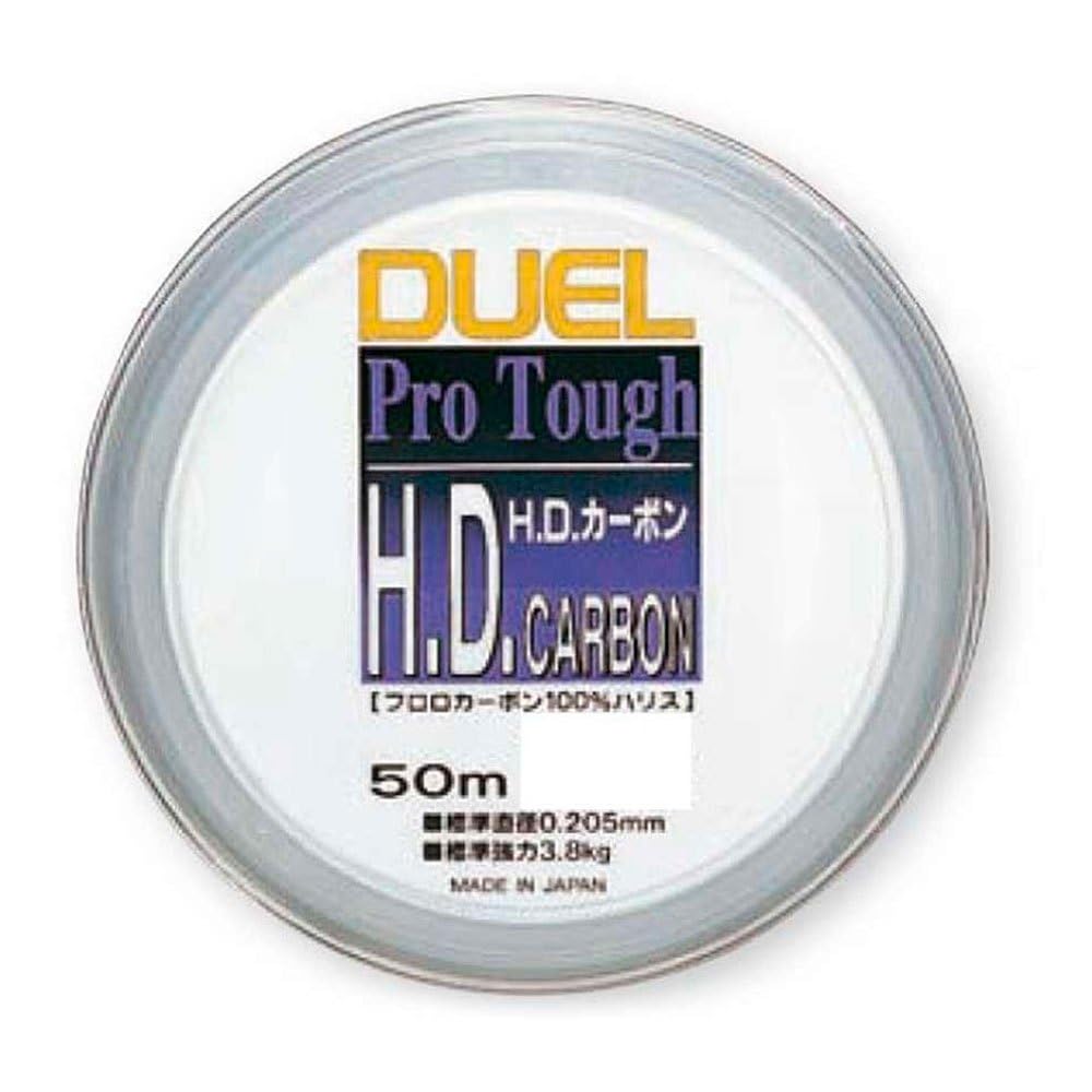 【送料無料】DUEL(デュエル) ハリス H.D. フロロカーボン 50m 12号 40 クリアー  ...