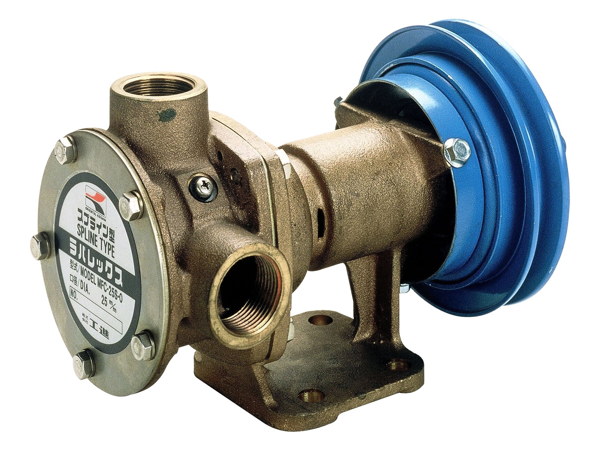 【送料無料】工進(KOSHIN) 船舶用ポンプ ラバレックスポンプ [クラッチ付] MFC-2524S