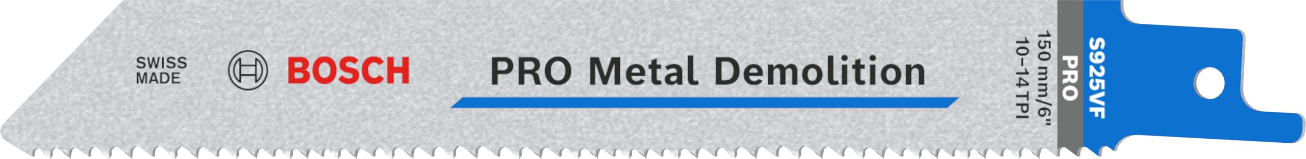 【送料無料】BOSCH(ボッシュ) 金属用セーバーソーブレード5本組 S925VF