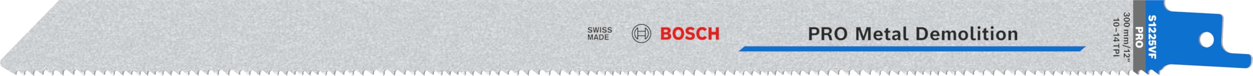 【送料無料】BOSCH(ボッシュ) 金属用セーバーソーブレード5本組 S1225VF