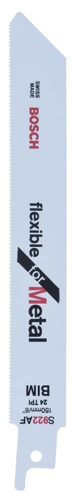 【送料無料】BOSCH(ボッシュ) 金属用セーバーソーブレード5本組 S922AF