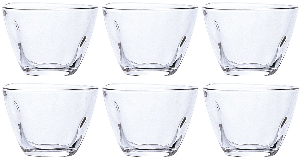 【送料無料】アデリア(ADERIA) てびねり 吟醸 6個セット 90ml 日本製 おちょこ ぐい呑み 盃 日本酒 グラス ガラス 冷酒 お猪口 酒器 ぐいのみ...