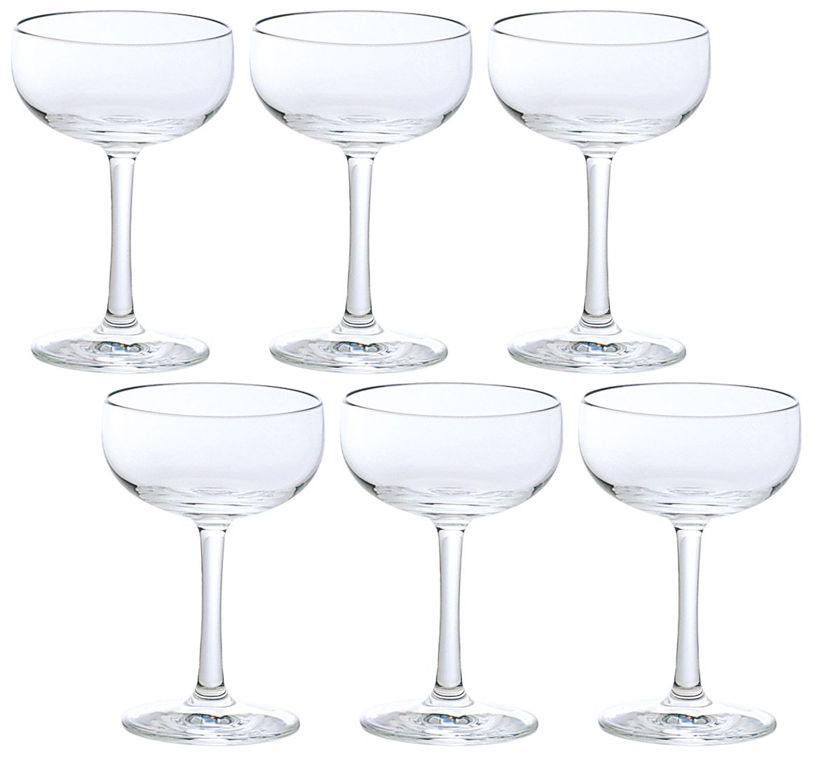 【送料無料】アデリア(ADERIA) シャンパングラス Gライン シャンパン クリア 150ml 6個入 日本製 割れにくい ワイン フルート カクテル セット おしゃれ ボルドー ブルゴーニュ 赤 ブランデー シャンパーニュ 白 L6722