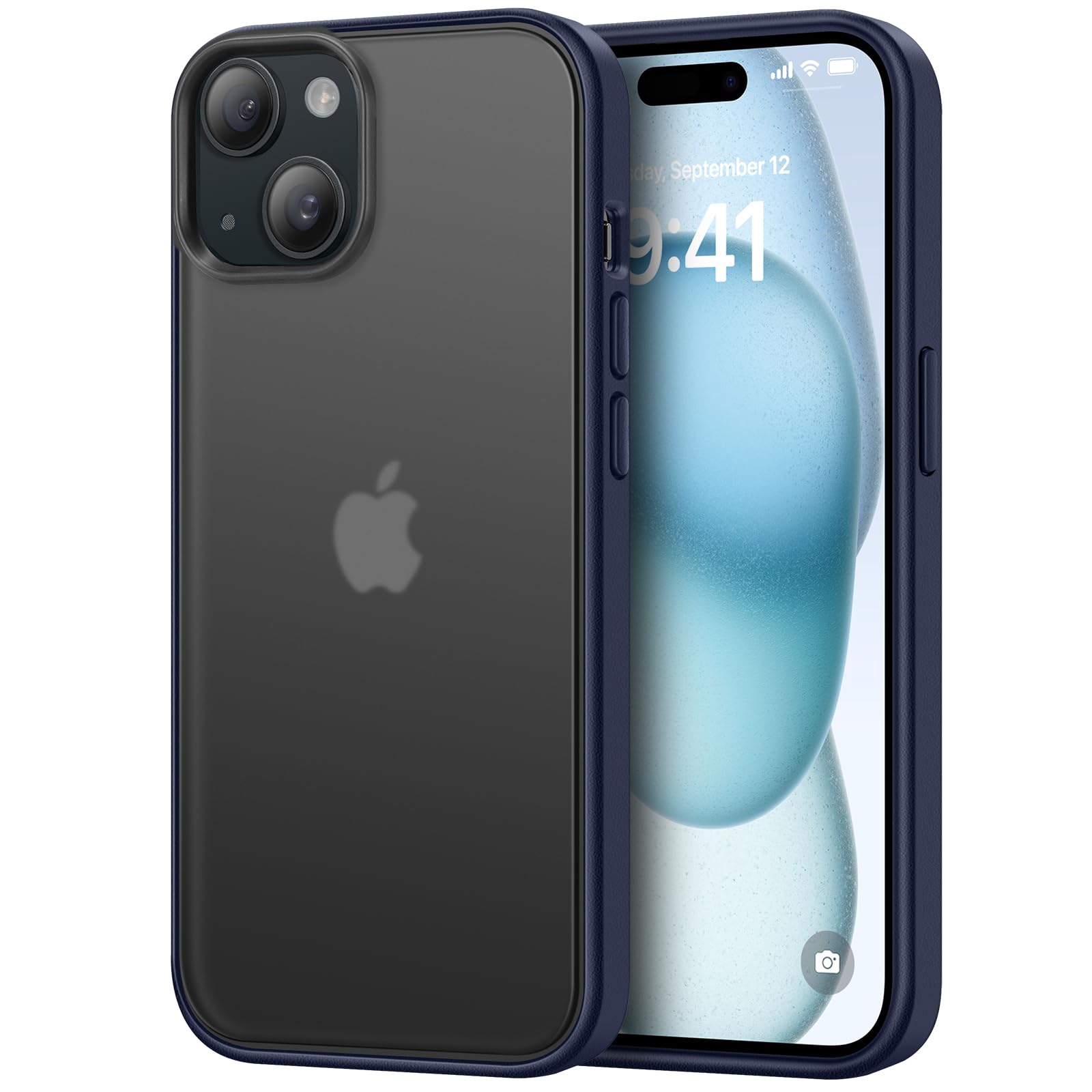 ������̵����TENDLIN iPhone 15 Plus �ѥ����� ȾƩ�� �ޥåȴ� ������ɻ� �����ɻ� ���� �б� �����ե���15 Plus ���С��ʥ֥롼...