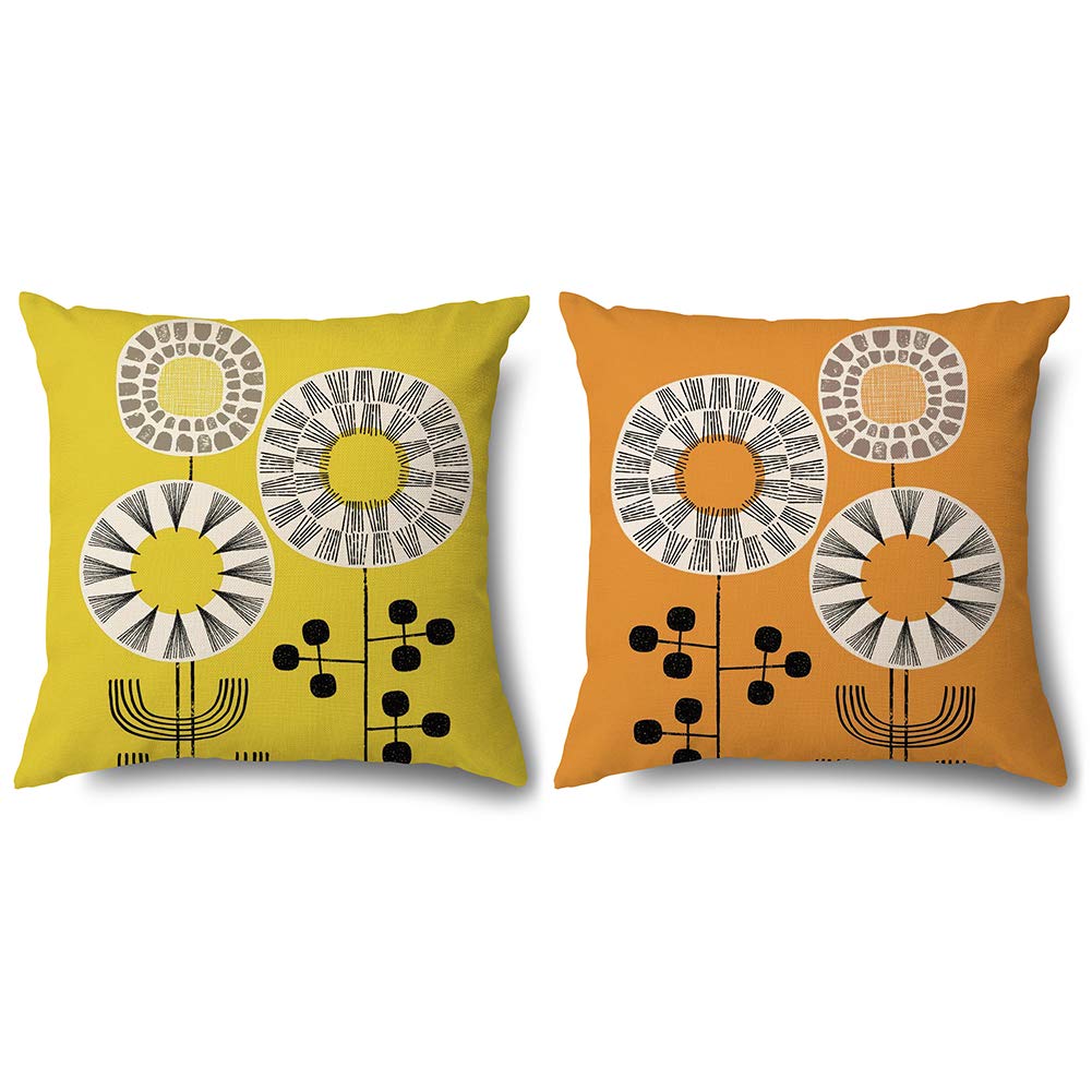 【送料無料】OTOSTAR クッションカバー 50×50 cm 北欧 2枚セット おしゃれ 可愛い  ...