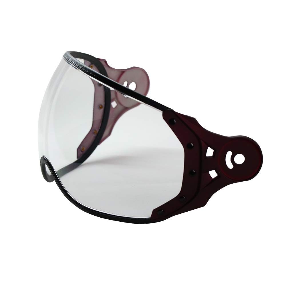 【送料無料】[南海部品] ナンカイ バイク用 ZEUS NAZ-1018 シールド_MAROON (126系) NAZ1018MA