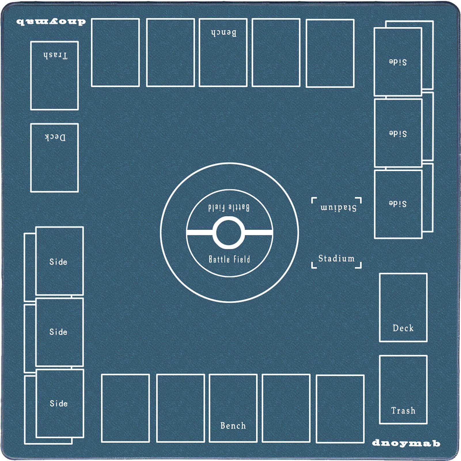 【送料無料】Dnoymab フルサイズ プレイマット カードゲーム 厚さ3mm ラバー プレイマット ...