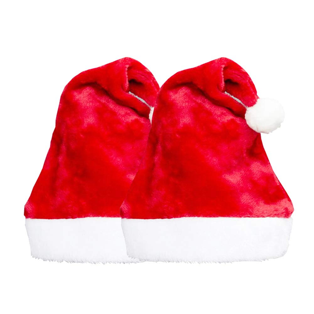 【送料無料】Iriwa サンタクロース サンタ帽子 クリスマス ふわふわ 大きめサイズ 4タイプ 1枚 2枚 3枚..