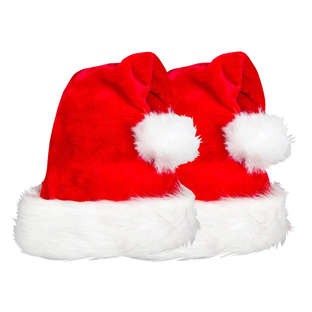 【送料無料】Iriwa サンタクロース サンタ帽子 クリスマス ふわふわ 大きめサイズ 4タイプ 1枚 2枚 3枚..