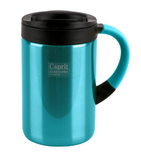 【送料無料】キャプテンスタッグ マグカップ 水筒 【蓋付/保温・保冷】 ダブルステンレス シーエスプリ..