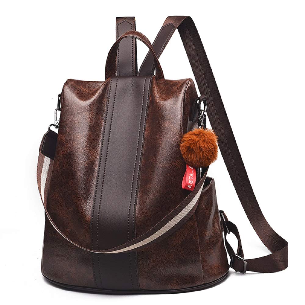 【送料無料】[zhongningyifeng] ZNYFリュック レディース 背面ファスナー レザー 防犯 防水 リュックサ..