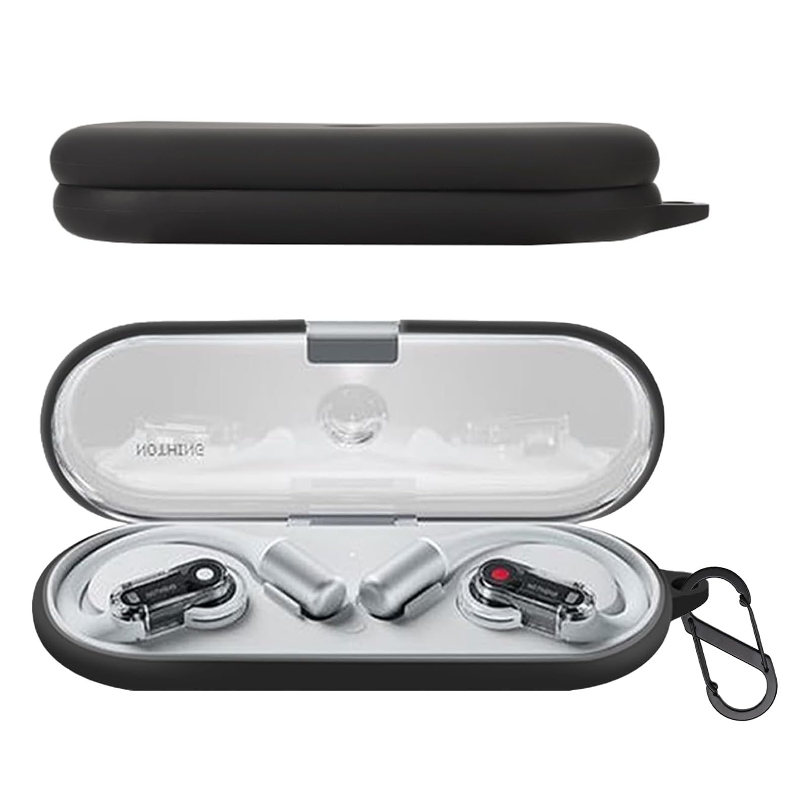 【送料無料】PRODELI イヤホンケース For Nothing Ear (open) 専用 カバー シリコン素材 キズ防止 耐衝..