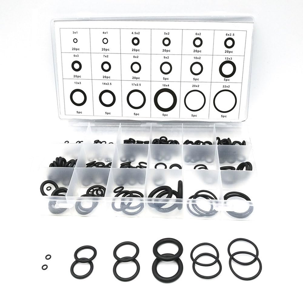 【送料無料】MEDUSHASHA Oリング セット ゴムパッキン オーリング ゴムパッキン 耐熱 耐油 防水 耐ガソ..