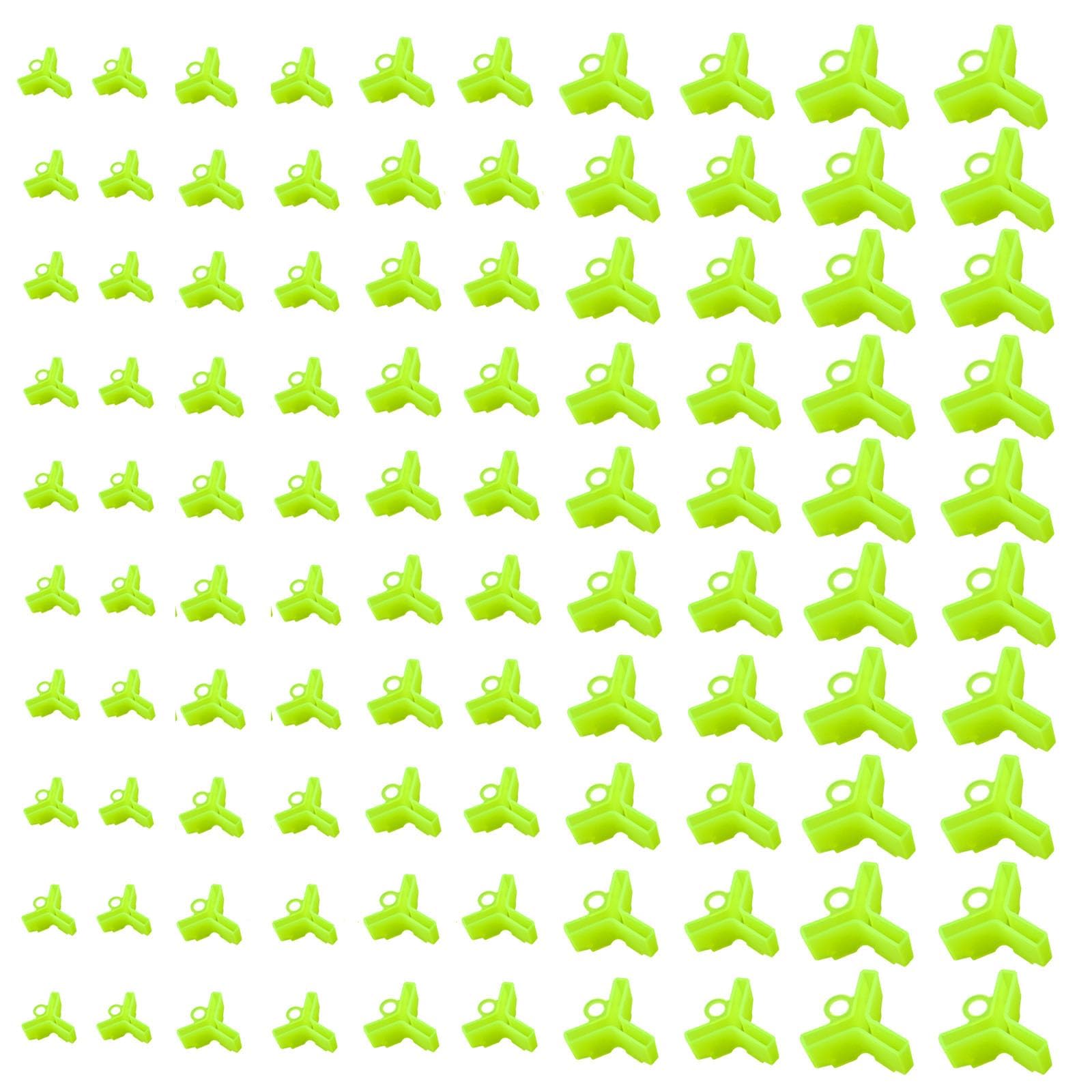 【送料無料】QuickYen 100個 フックカバー セーフティーカバー 釣りフック安全キャップ 5サイズ 釣り ..