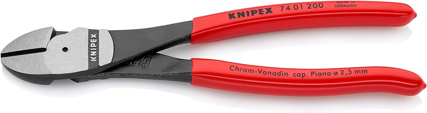 【送料無料】クニペックス KNIPEX 7401-200 強力型斜ニッパー(硬線用) (SB)