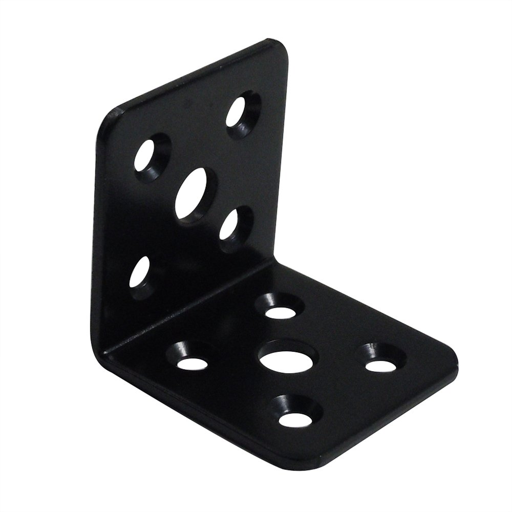 【送料無料】ダイドーハント (DAIDOHANT) (補強金物) ブラック マルチ金物 L型 [鉄] (W)40x(A)42x(B)42..