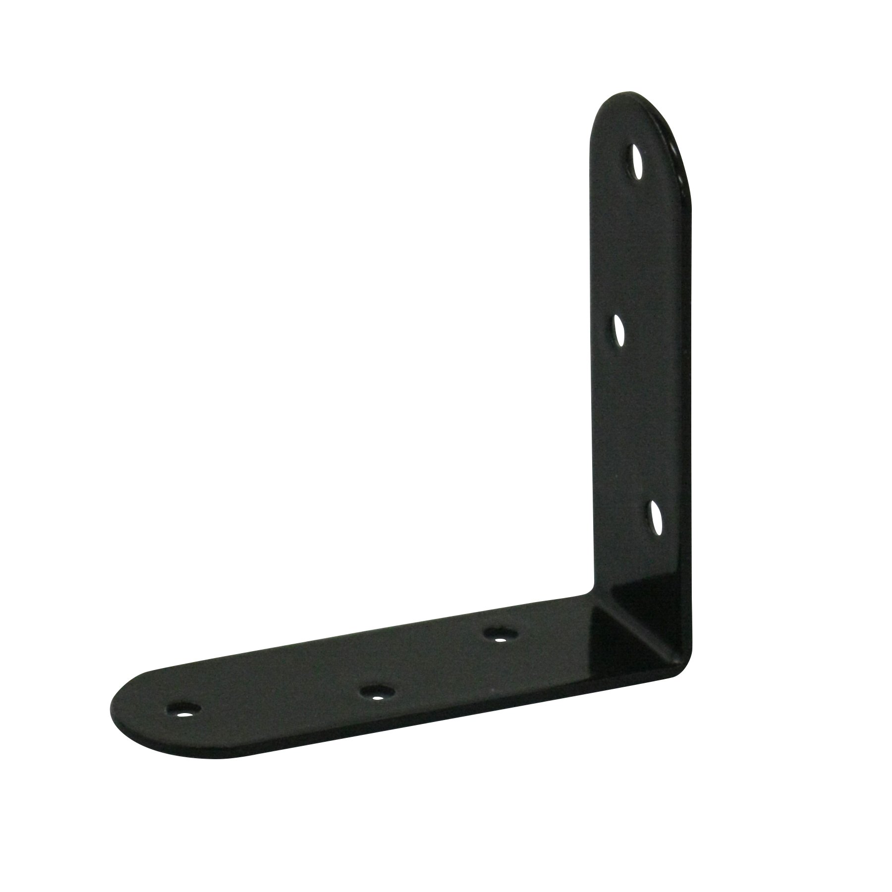 【送料無料】ダイドーハント (DAIDOHANT) (補強金物) ブラック 金折 大 (木ネジ付) L型 [鉄] (W)18x(A)..