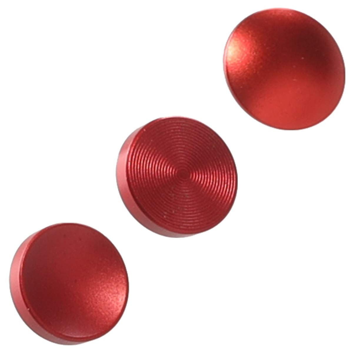 【送料無料】WEPOTO Camera Shutter Buttonソフトシャッターボタン など用 X100F X-T20 X-PRO2 X-E2S X10 X20 X30 X100 X100T X100S X-E2 X-E3 XPRO-1 SXT-2 X-T10などカメラ用 赤色 凹/凸タイプ