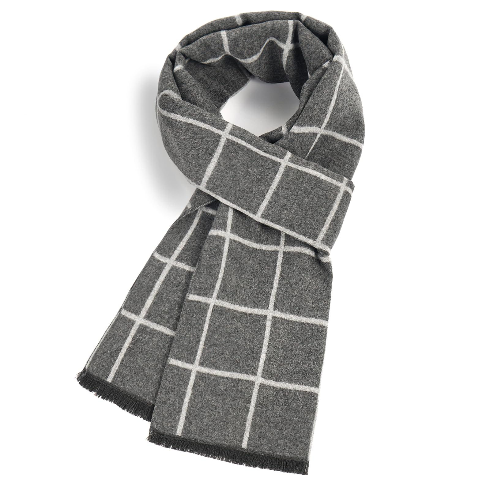 【送料無料】[PALAME] マフラー メンズ チェック 柄 【落ち着いた雰囲気・大人のイメージ・柔らかい肌..