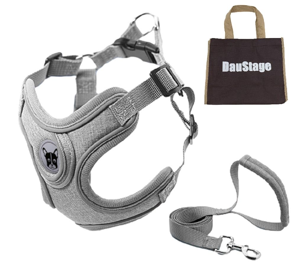 【送料無料】［DauStage］ 反射素材 ハーネス リード セット 4カラー 小型 中型 大型 犬 猫 用 ペット..