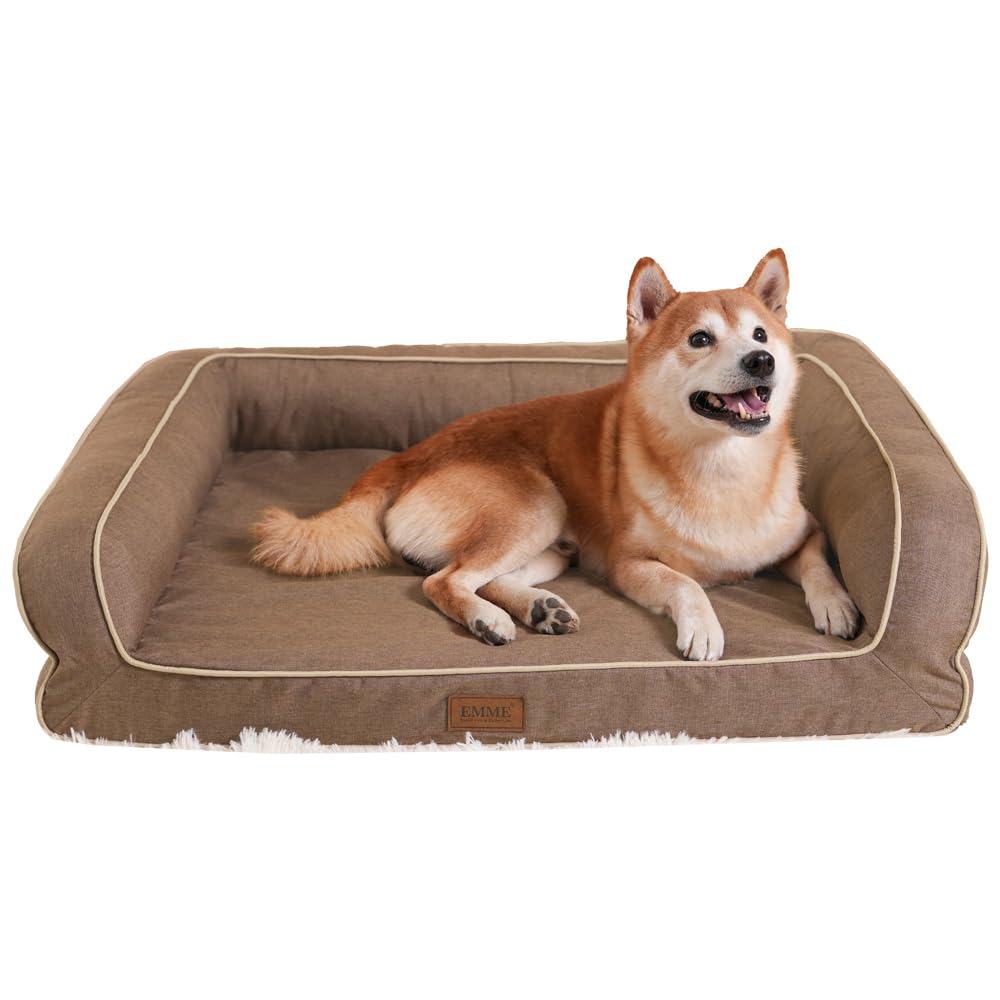 【送料無料】EMME 犬 ベッド 清掃しやすい 防水 ソファー 犬用ベッド 洗える さらさら 通気性 蒸れにく..