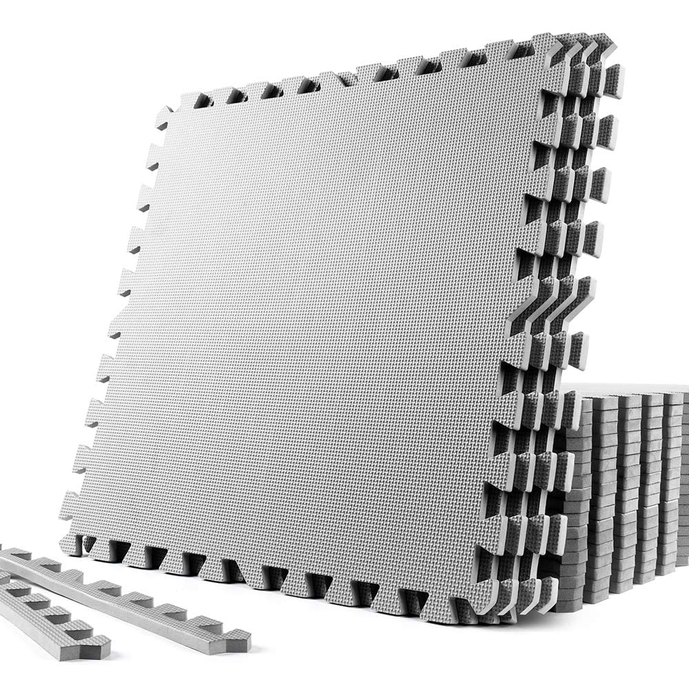 【送料無料】SOLPEX トレーニング ジョイントマット エクササイズマット 防音 衝撃吸収マット ホームジ..