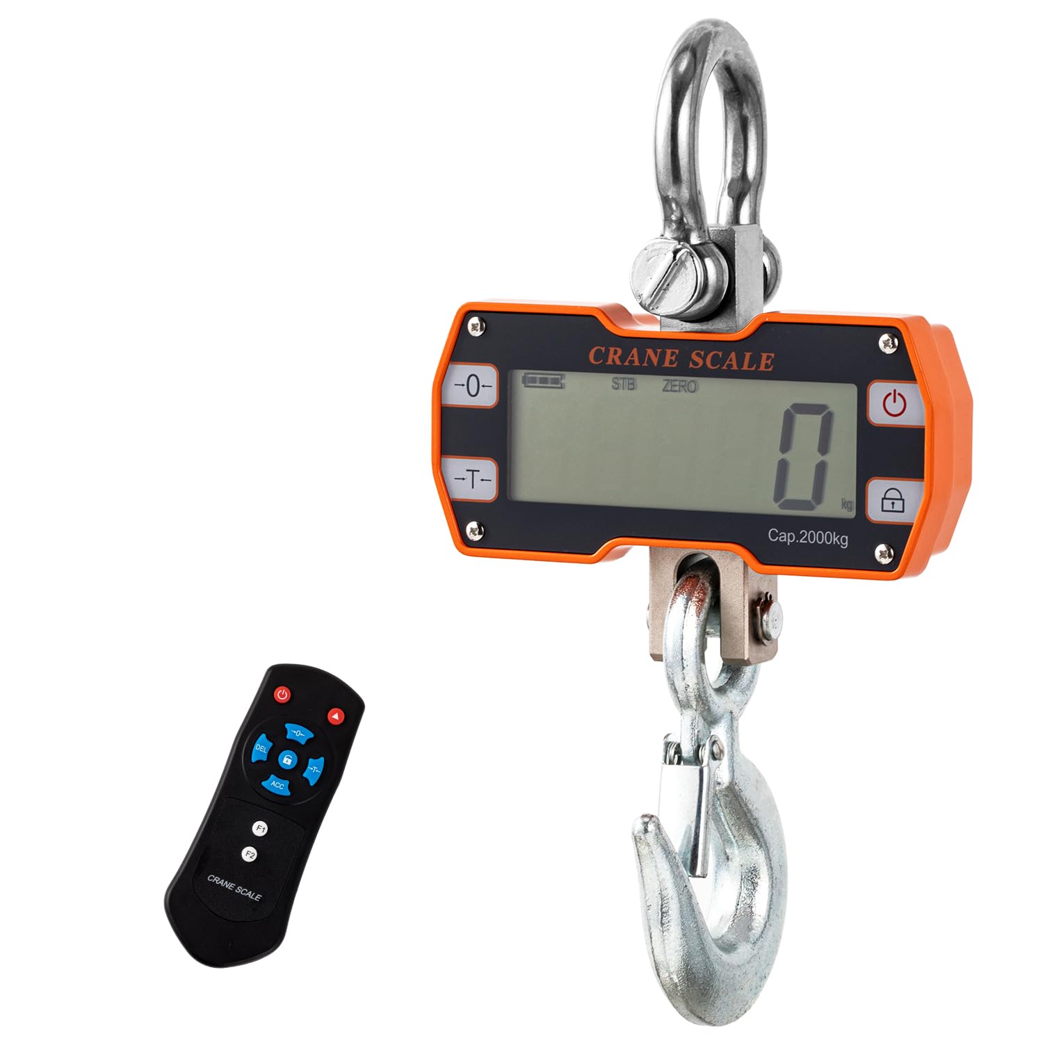 【送料無料】Bonvoisin 吊りはかり 2000kg クレーンスケール デジタル吊り下げ秤 リモ ...