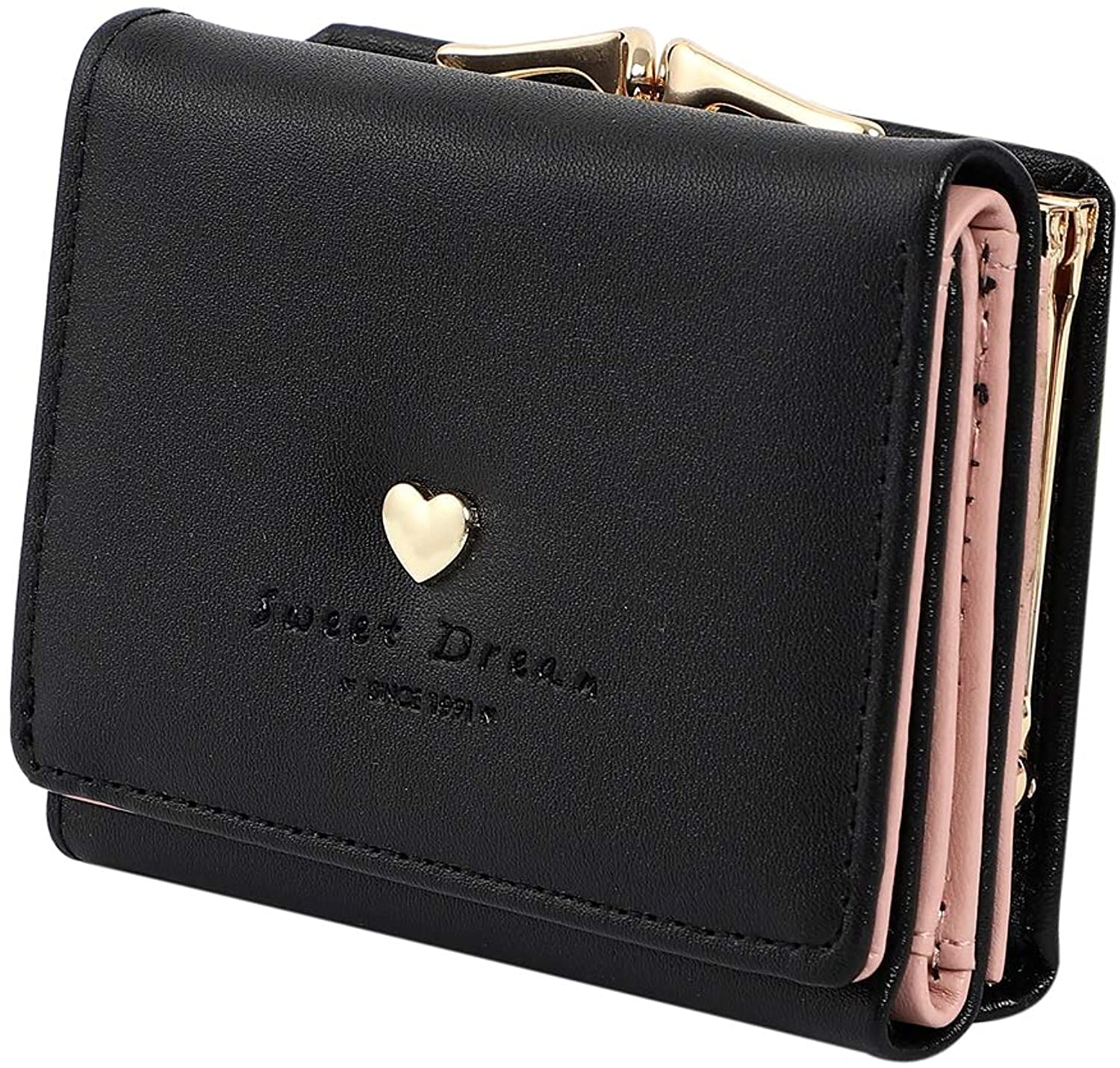 【送料無料】fogman がま口 財布 レディース 小銭入れ カード入れ 3つ折り 折りたたみ コンパクト 札入..