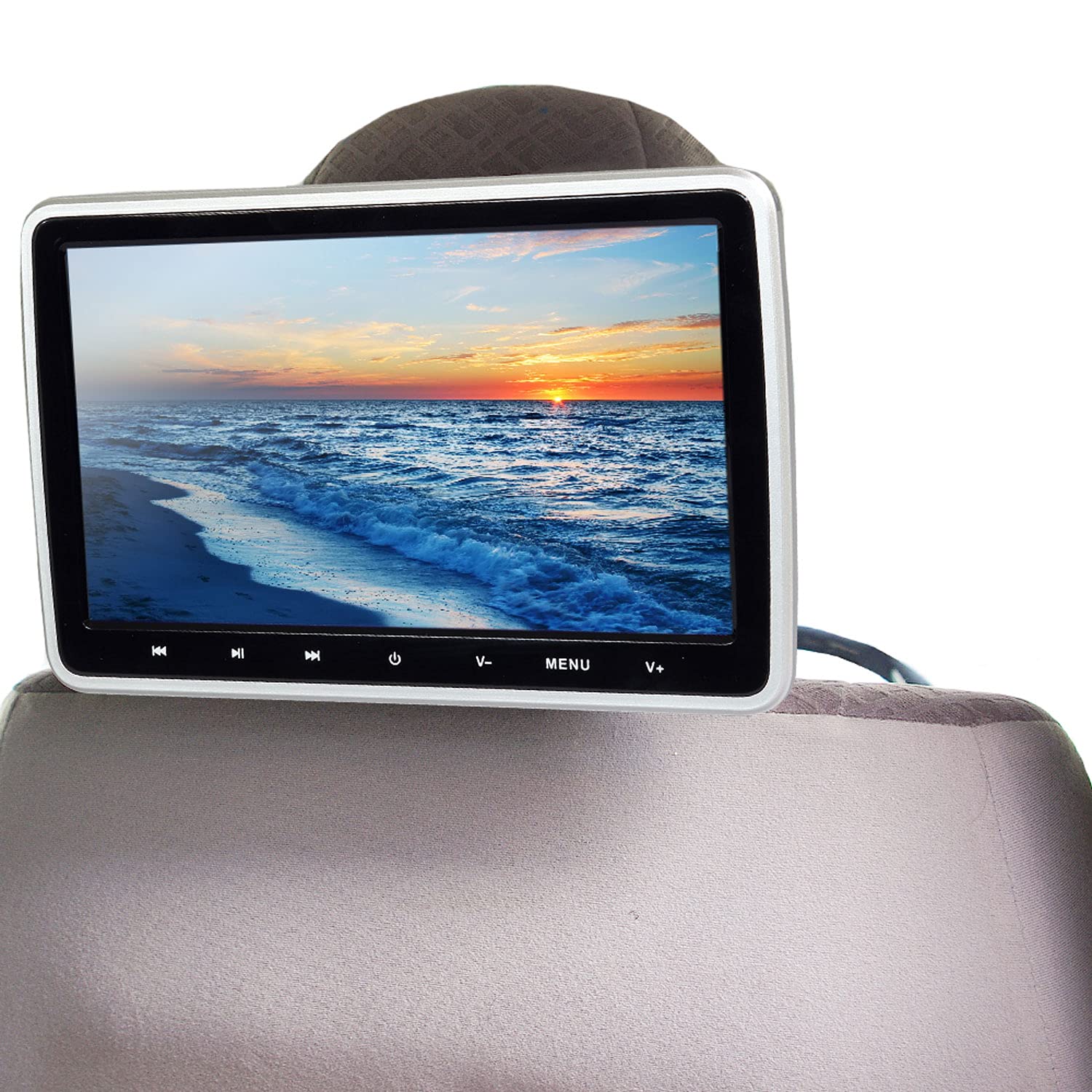 【送料無料】MAXWIN DVDプレーヤー 10.1インチ リアモニター 車載 ヘッドレスト HDMI CPRM 後部座席 HR..