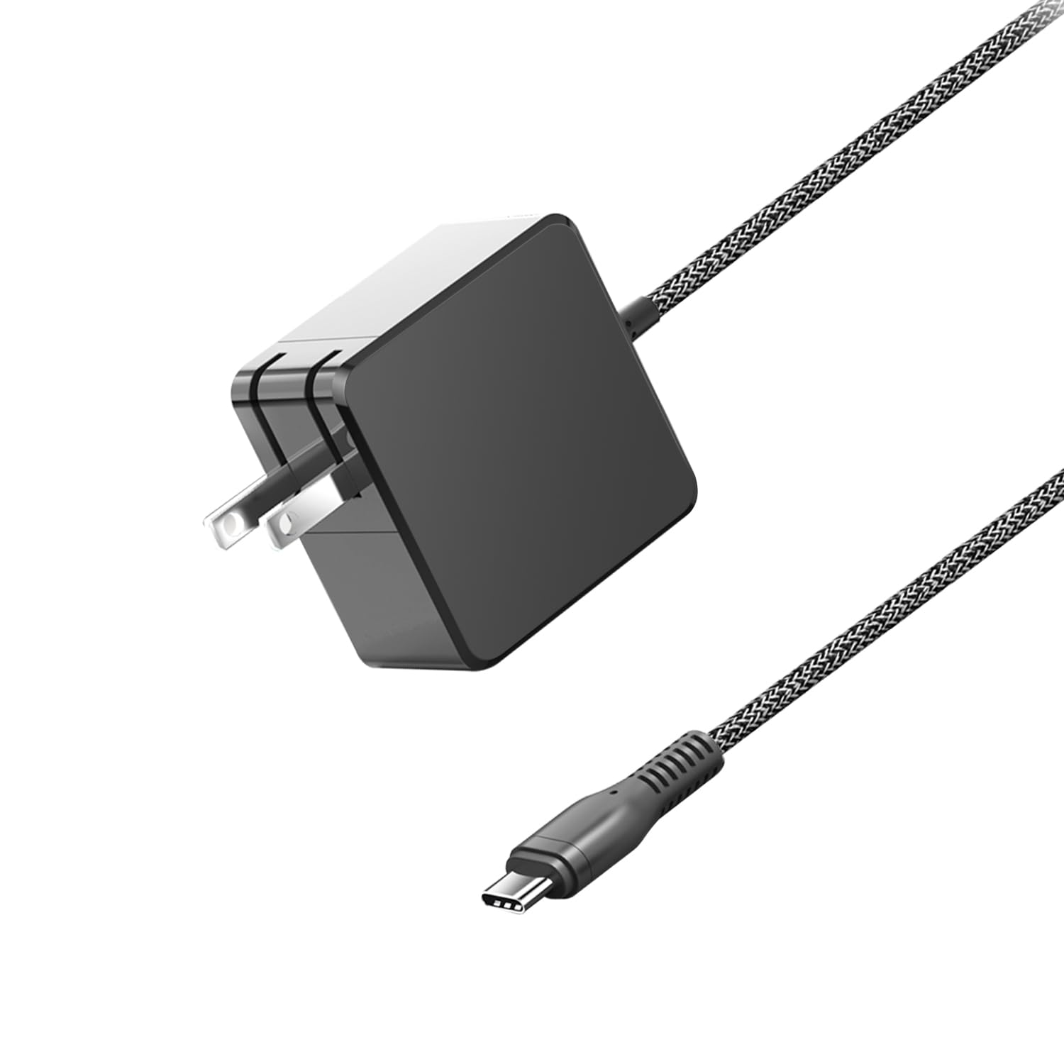 ̵KFD 45w USB-C ®Ŵ Υ ΡPC ACץ Lenovo Chromebook/Thinkpad/Yoga/IdeaPad ꡼ ThinkPad x1 Tablet,X1 Carbon Gen 5,X1 Carbon Gen 6Ρȥѥ ʤ CڤUSB C åץȥå/ޡȥե/ൡб