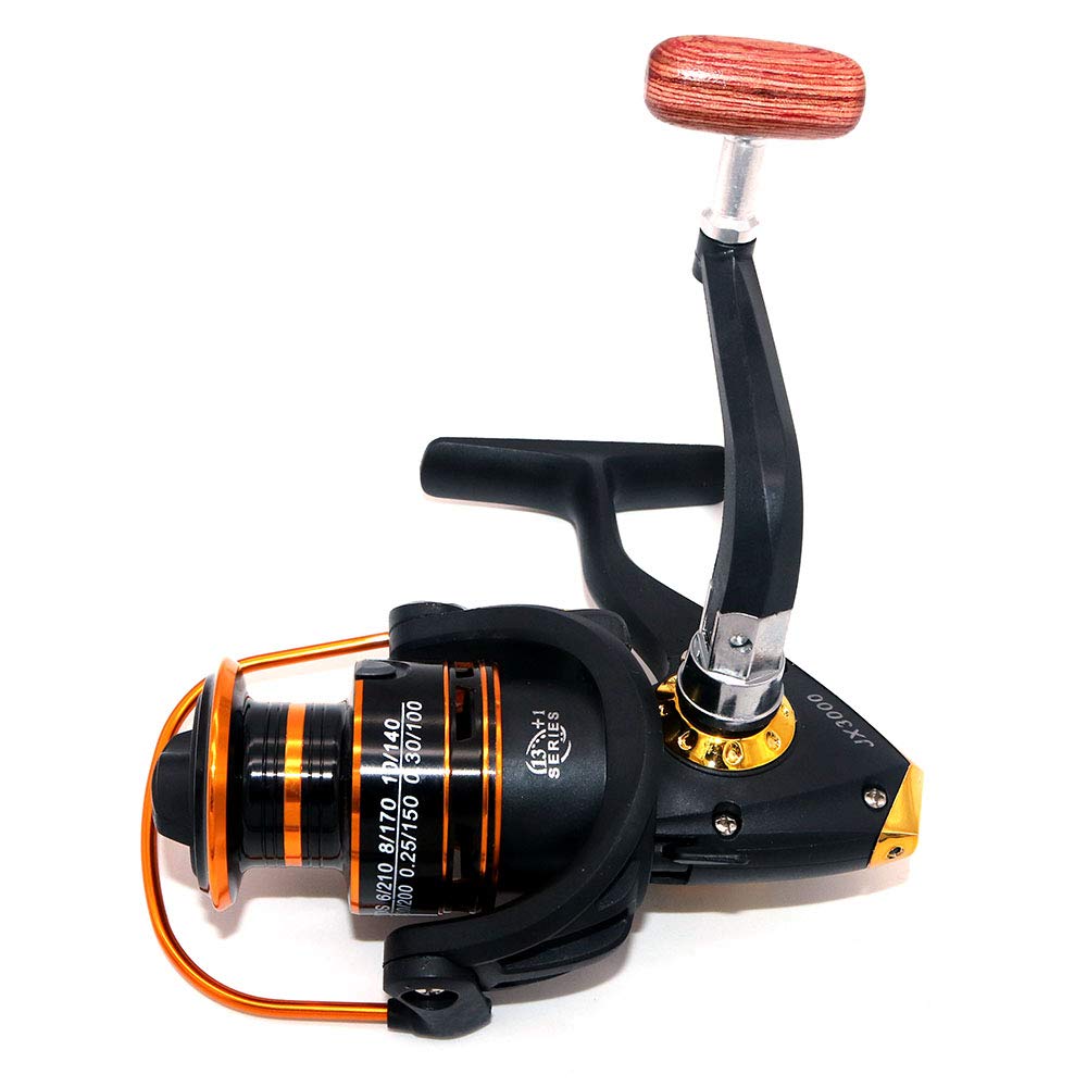 【送料無料】NUZAMAS AF3000釣り用リール - 12 + 1ボールベアリング、ライト、スムーズスピニングリー..