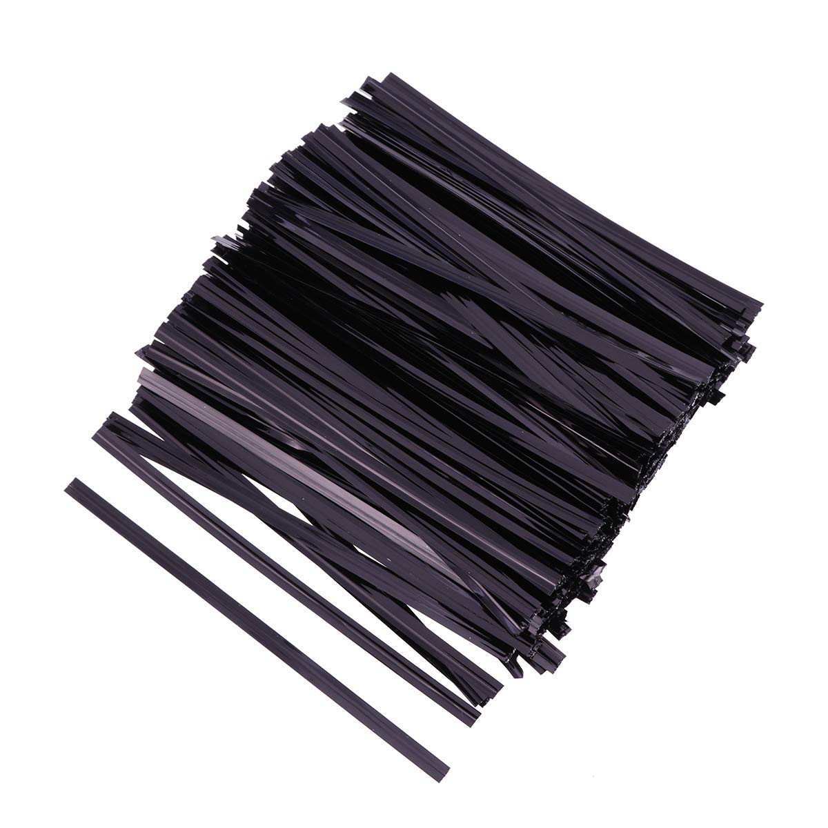 【送料無料】BESTOYARD ラッピングタイ ワイヤータイ 10cm ビニタイ ハンドメイド ツイストタイ プレゼント 結束用 800本セット