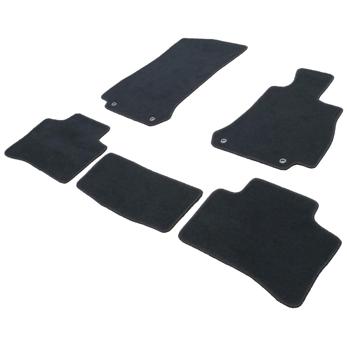 【送料無料】フェニーチェ カーマット フロアマット 国内生産 (メルセデス ベンツ GLCクラス X253) ブラック 滑り止め形状 ずれにくい 車用 マット (車用品専門店)